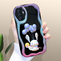 Serpens เคส Reno4สำหรับ OPPO Reno4 F Reno4 Pro Reno5 Reno5 5G Reno5 F Reno6เคสโทรศัพท์ลายการ์ตูน Sanrio พร้อมกรอบป้องกันซิลิโคนนิ่มเนื้อครีมและขอบลอน