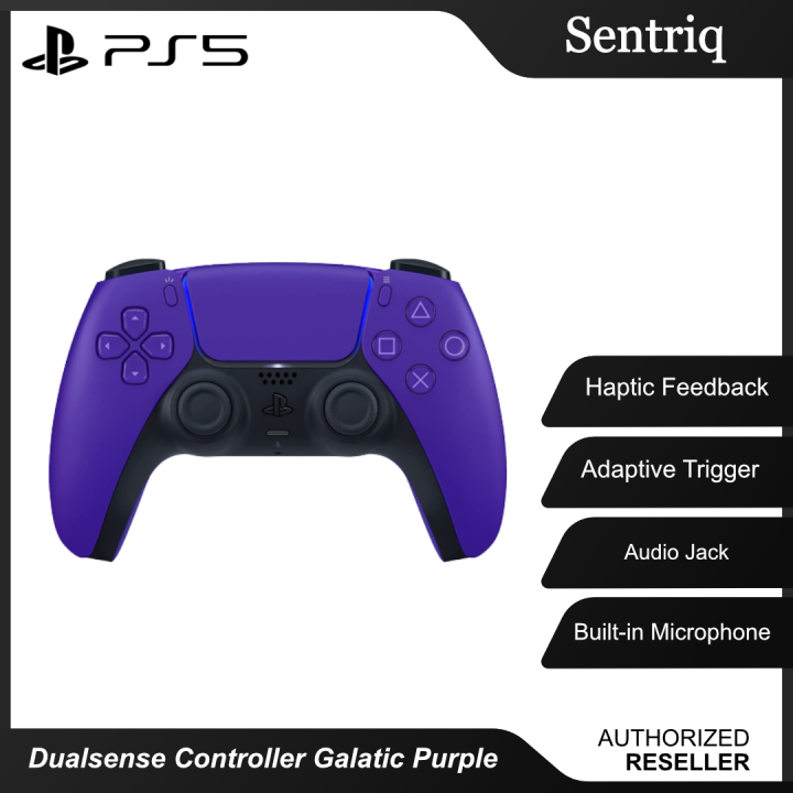 Controle Joystick PS5 Sem Fio DualSense Original, Galatic Purple