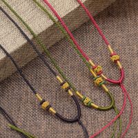 2020 Braided Cotton Bracelet Findings Round Cord String Rope DIY Pendant Necklace Bracelet Making