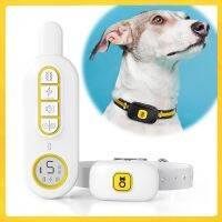 Professional Anti Bark Device Electric Remote Control Pet Dog Shock Vibrating Training Collar Waterproof Rechargeable For Dogs