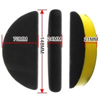 6 Inch Flexible Foam Hand Sanding Block Hook And Loop Sanding Disc For Polishing Sticky Adhesive Sandpaper Chuck Grinder Cleaning Tools