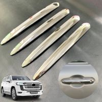 Land Cruiser 300 Chrome ABS Door Handle Cover Trim For Toyota LC300 2021 2022 Exterior Accessories