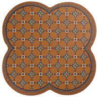 Faux Leather Placemats Coasters Set of 2 Dinner Table Mats Heat Resistant Non-Slip Washable Insulation Coffee Mats Kitchen Decor