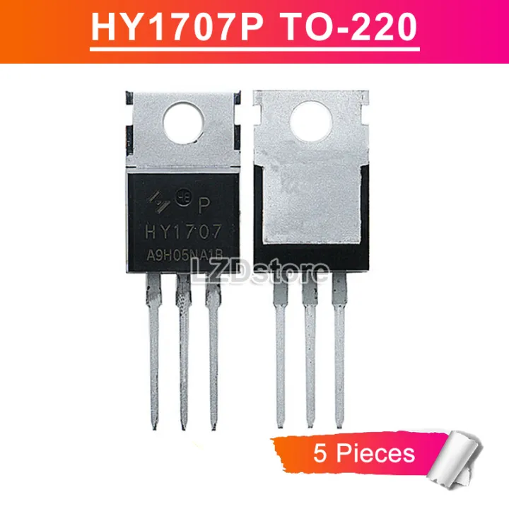 5 Buah Asli HY1707 TO220 HY1707P HY 1707 TO220 70V/80A Transistor