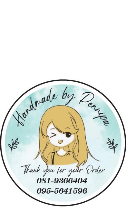 handmade-by-pennipa-สติ๊กเกอร์ติดสินค้า