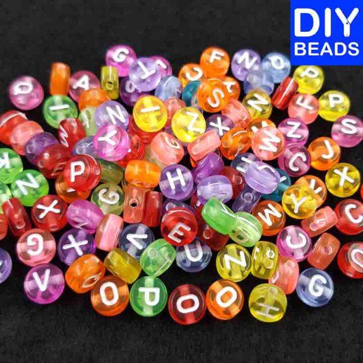 Acrylic Round Letter Beads 250grams | Lazada PH