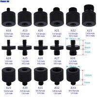 การแปลงสกรู1/4เป็น M4 M6 M5 M8 M10นิ้วอะแดปเตอร์ขาตั้งเครื่องฉายสำหรับขาตั้งกล้อง
