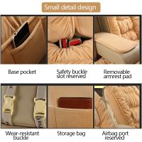 Car Seat Covers Plush Automobiles Seat Cover Interior Warm Seat Cushion For Winter Protector Cover Car Mats Auto Accessories