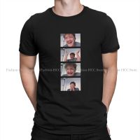 Pedro Pascal American Actors Tshirt For Men Laughing Crying Meme Classic Basic Summer Sweatshirts T Shirt Novelty Trendy