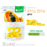 ❗️❗️ SALE ❗️❗️ Jolly Xtra Bite Dried Papaya มะละกอ อบแห้ง สำหรับ กระต่าย แกสบี้ หนูแฮมสเตอร์ ชินชิล่า (180g) (JP17) !! อาหารสัตว์เลี้ยงขนาดเล็ก Small Pet Food มาตรฐาน โค้งสุดท้าย บริการเก็บเงินปลายทาง ราคาถูก คุณภาพดี โปรดอ่านรายละเอียดก่อนสั่ง