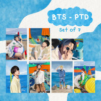 BTS PTD โปสการ์ด BTS โปสการ์ด K-Pop โปสการ์ดแต่งห้อง ตกแต่งห้อง ของขวัญ วงเกาหลี