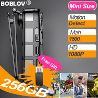 BOBLOV L02 กล้องแอคชั่นแคมเมรา Body Mini Action Sport Camera HD 1080P 256GB 1500MAh 9H สวมใส่ได้กล้องตำรวจดีวีอาร์กล้องวิดีโอเครื่องบันทึกเสียงมอเตอร์ไซค์สำหรับถ่ายวิดีโอบล็อก Video Recorder Motorcycle Dash Cam For Vlogging