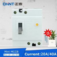 【LZ】 CHINT Brand Earth Leakage Circuit Breaker Home Leakage Protector Residual Current Operated Circuit Breaker DZL18 NL18 40A