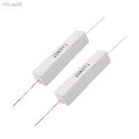 2 Pcs Wire Wound Ceramic Cement Resistor 8 Ohm 20W 5