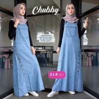 Priskila Cell Chubby Overalls วัสดุยีนส์ (ไม่มีด้านใน) ใหม่ล่าสุด Overalls ผู้หญิง Abayas Abayas Syari Mini Overalls Dress Abayas หลวมล่าสุดวัยรุ่น Kekinian Modern Frog เสื้อใหม่ล่าสุด