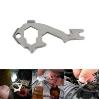 20 In 1 Screwdriver Wrench Opener Keychain EDC Multi Tool Pocket Survival Kit