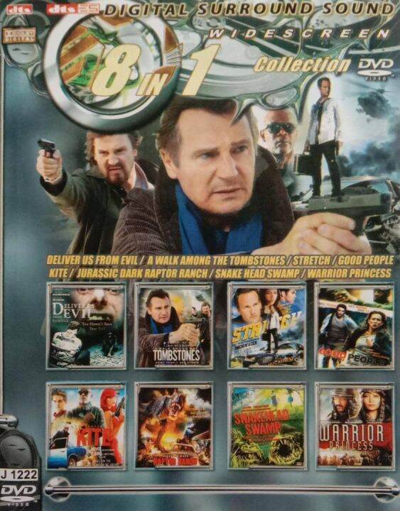 DVD English Movie Jurassic Dark Raptor Ranch / Snakehead / Warrior ...