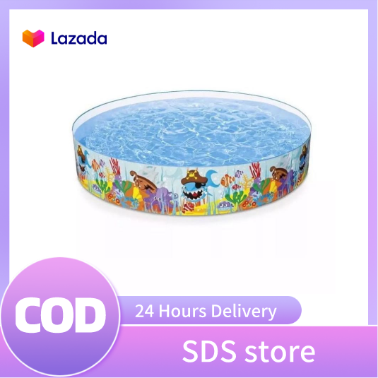 intex 1.52M x 25CM SWIMMING POOL kiddie pool on sale Lazada PH