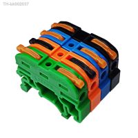 ♗₪✓ 5Pcs KV-121 Wire Connector Fast Universal Compact Din Rail Electric Cable Conector Wiring Conductor Terminal Block PQ-211 KV121