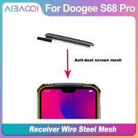 Aibaoqi ใหม่กรอบด้านหน้ารับหูฟังลวดตาข่ายเหล็กสำหรับโทรศัพท์ S68 Doogee Pro