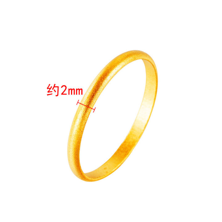 ฟรีค่าจัดส่ง-แหวนทองแท้-100-9999-แหวนทองเปิดแหวน-แหวนทองสามกรัมลายใสสีกลางละลายน้ำหนัก-3-96-กรัม-96-5-ทองแท้-rg100-117