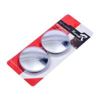 【cw】1pcs Automobile Rearview Mirror Auxiliary Vision Blind Zone Mirror Rimless Small Round Mirror Reversing Wide Angle Mirror 【hot】