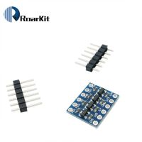 ตัวแปลงสัญญาณลอจิก I2c 5ชิ้น/ล็อต4ช่องสัญญาณระบบสองโมดูลทิศทาง5V เป็น3.3V สำหรับ Arduino