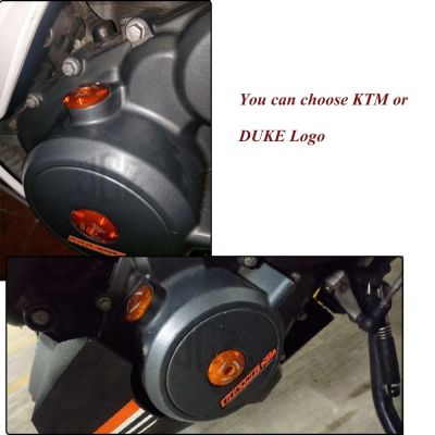 อุปกรณ์เสริมฝาครอบเครื่องยนต์ for KTM Duke RC 125 200 390 2013 2014 2015 2016 Motorcycle CNC Aluminum Engine Filter Cap Cup Motorbike Accessories