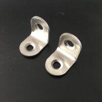 ☃◑❅ 2pcs/pack YT784X Stainless Steel Double Holes Corner Bracket 20x20x16mm Thickness 1.8mm Free Shipping Russia