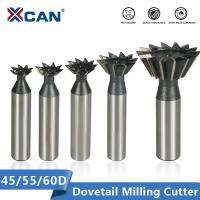 XCAN ประกบเครื่องตัดมิลลิ่ง45 55 60องศาดอกเจาะ CNC HSS ด้ามตรงเอ็นด์มิลล์