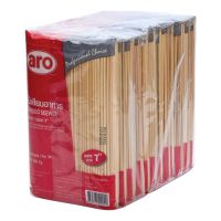 ส่งด่วน! ไม้เสียบอาหาร ขนาด 7 นิ้ว 180 กรัม แพ็ค 12 ห่อ Bamboo Skewers 7" 180g x 12 Pcs สินค้าราคาถูก พร้อมเก็บเงินปลายทาง