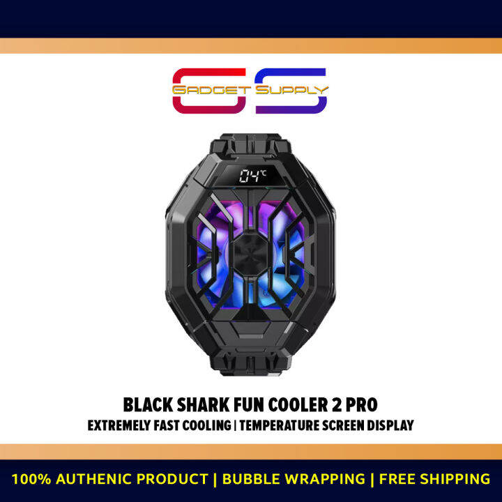 Black Shark Fun Cooler Pro Fun Cooler Pro With Temperature Display Gaming Cooler Fan Br