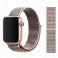 สายผ้าไนลอนสำหรับสายคาด Apple Watch 45มม. อัลตร้า49มม. 41มม. 44มม. 40มม. 42มม. 38มม. สายนาฬิกาข้อมือ Corirea Watch Series 8 7 SE 6 5 4 3