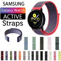 สำหรับ Samsung Galaxy Watch 5 Pro 4 Classic Active 2สาย44มม. 40มม. สายนาฬิกาอัจฉริยะแฟชั่นน้ำหนักเบาห่วงไนลอน