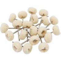 100 pcs Cashmere Polishing Buffing Wheel Kit Set Wool Felt Cotton Mounted Polishing Wheel Rotary Buffing Tools Accessories