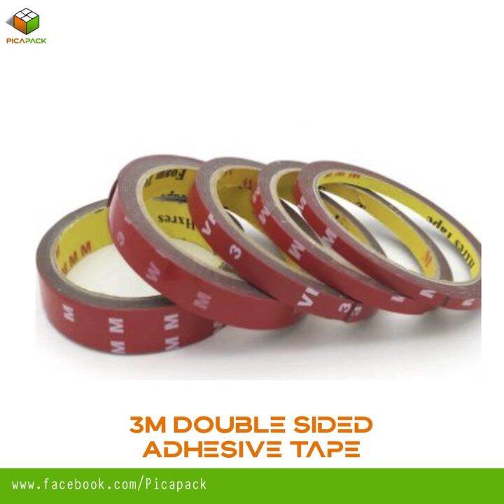 3M Double Sided Adhesive Tape Strong Permanent Rubber Foam Waterproof Heavy Duty doublesided