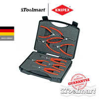 KNIPEX ชุดคีมหุบ-ถ่างแหวน 00 21 25 ชุด 8 ชิ้น