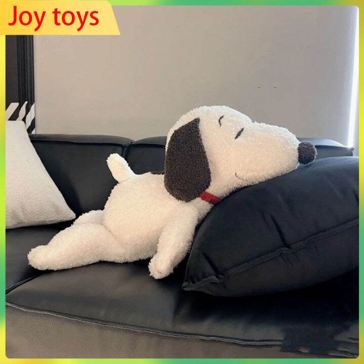 Cartoon Snoopy Plushie Plush Toys Dog Long Pillow Puppy Stuff Toys For ...