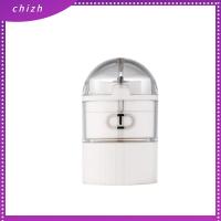 CHIZH ที่เก็บเครื่องบด เครื่องบดยา 4 in 1 ตัวแยกยา ตัวแยกยา สร้างสรรค์และสร้างสรรค์ กล่องใส่ยา การเดินทางการเดินทาง