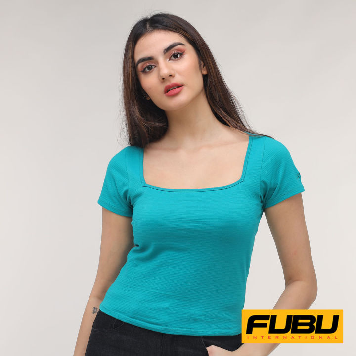 Fubu Girls Fashion Blouse QOT23-0001 (Teal) | Lazada PH