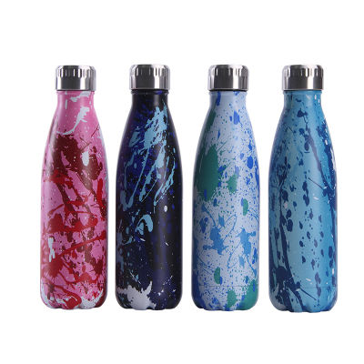 096-099 LOGO Custom Stainless Steel Bottle For Water Thermos Vacuum Insulated Cup Double-Wall Travel Drinkware Sports Flask
