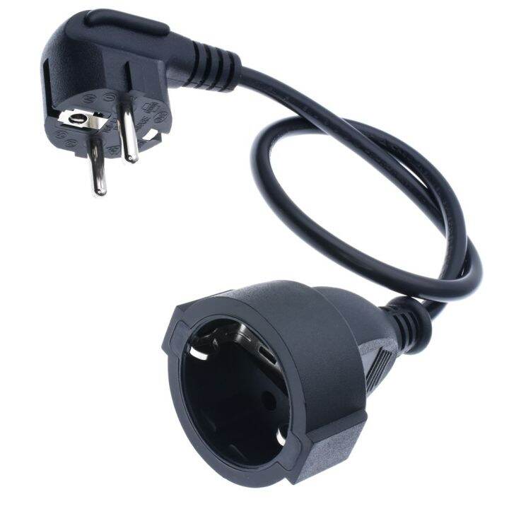 Euro Schuko CEE lengthen Power cables,CEE7/7 Plug to CEE7/3 Outlet Socket extension cable IP44 0