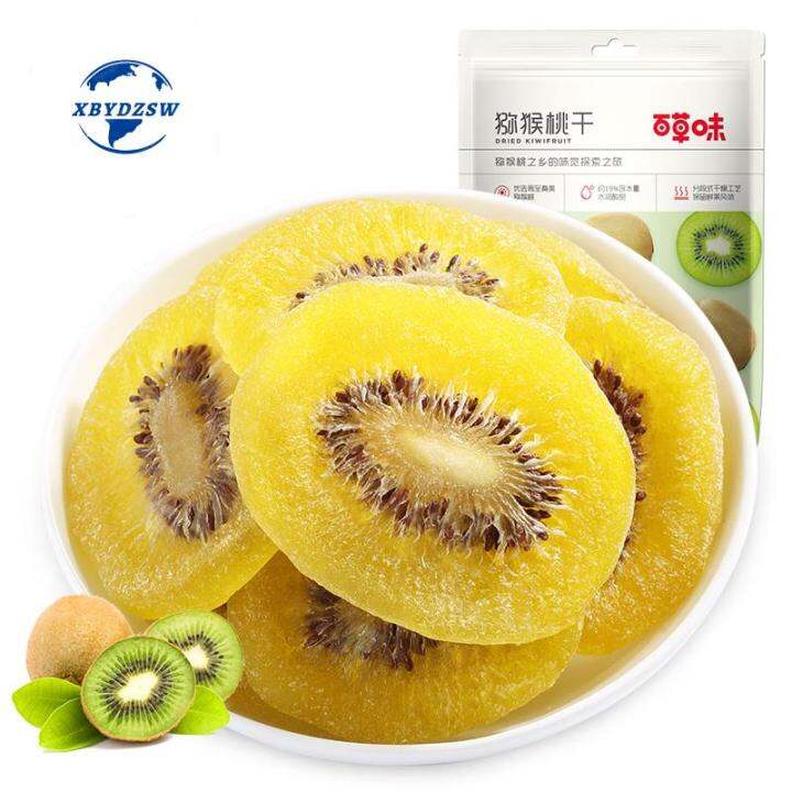 【Huadong store】Dried Kiwifruit Kiwi Fruit Dried Flakes Mesquite Fruit