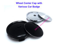 【Cw】4pcs 75MM Refit Wheel Center Hub Cap Cover with Car Badge Emblem Logo Rims For Audi Benz AMG BMW VW Honda Toyota ！