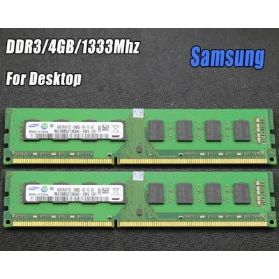 RAM Máy Tính Để Bàn DDR3 4G - bus 1333/1600 SamSung , hynix