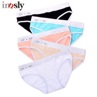 Combed Cotton Women Panties Cute Kawaii Mid-Rise Patchwork Female Briefs