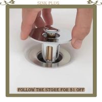 Universal Washbasin Water Head Leaking Stopper Pop Up Bathroom Sink Bounce Core Basin Drain Filter Hair Catcher Bath Stoppers Traps Drains