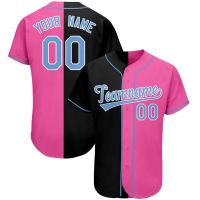 2023 New Custom Baseball Jersey Print Team Name and Number Breathable Button-Up Casuall Soft Sportswear for Adults/Kids Any Colour