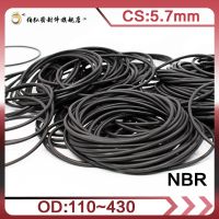 【DT】hot！ Nitrile Rubber O-Ring 1PC/lot NBR 5.7mm OD110/120/130/140/430mm Gasket