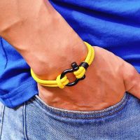 New Men 4mm Rope Braclet Homme Outdoor Survival Brazalete Pulseira Masculina Cord Chain Pulsera